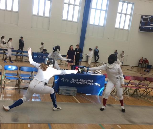 Fencing hosts Wellesley Invitational, boosts team record