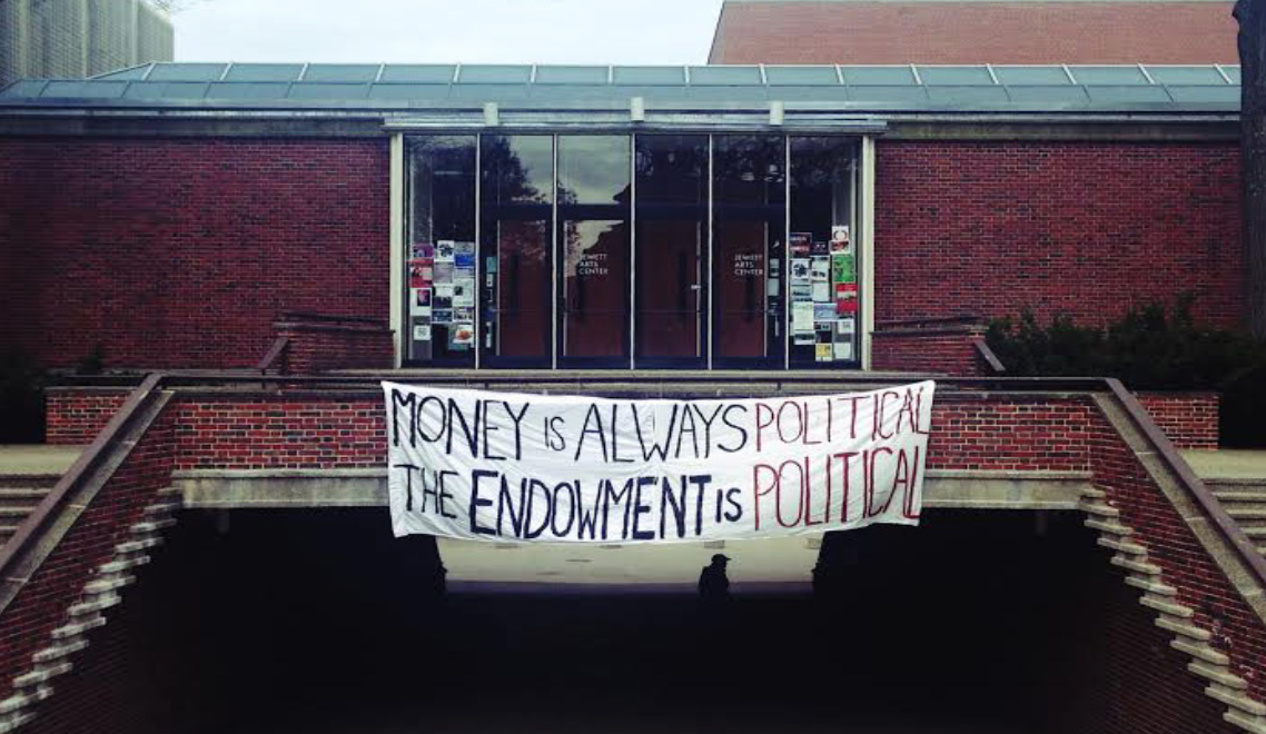 Administration chooses to ignore student divestment initiative