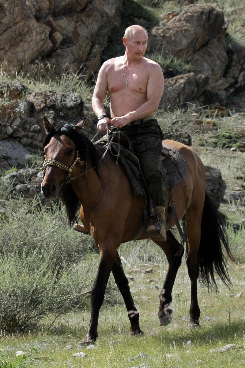 Vladimir Putin lectures on manliness at Wellesley