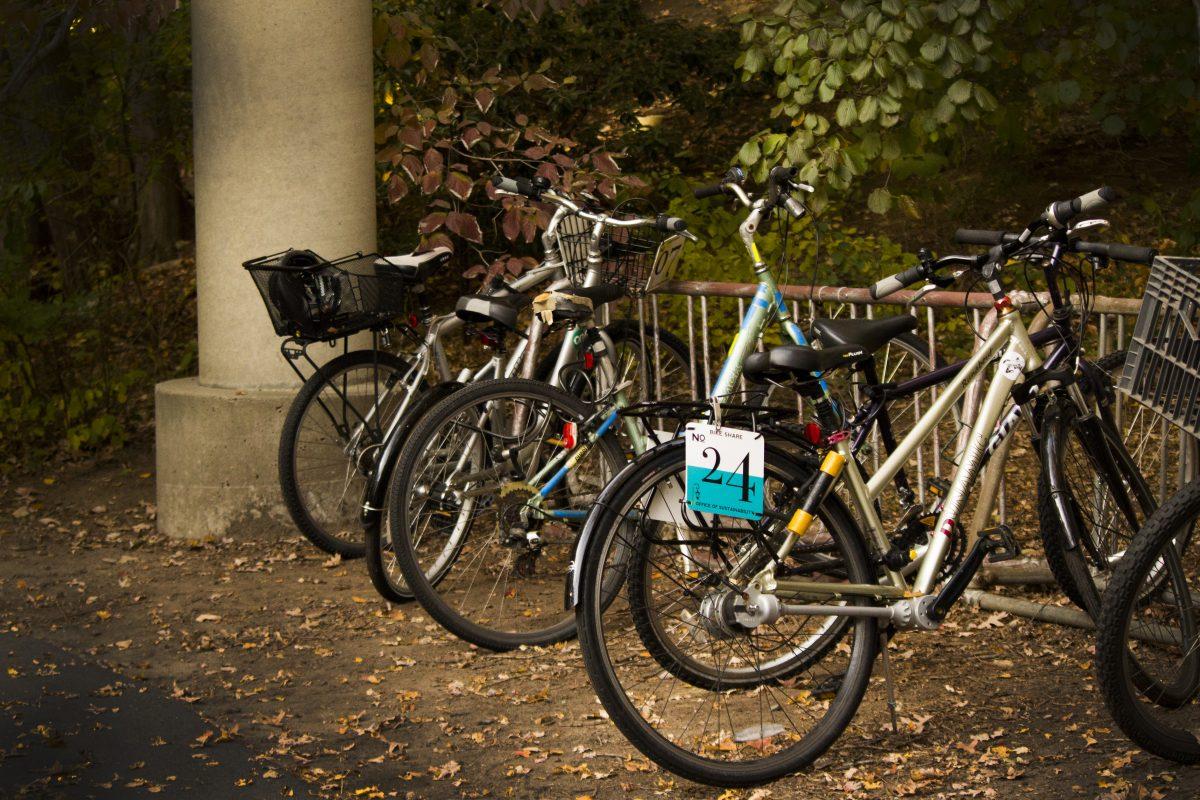 The bikeshare program is one way in which Wellesley Students  can demonstrate that they live sustainably.