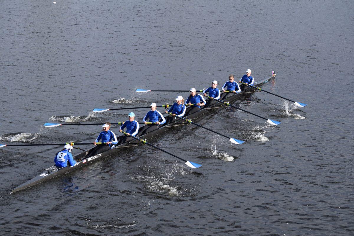 Wellesley Blue Crew holds their own at the ￼￼￼￼￼￼￼Head of the Charles