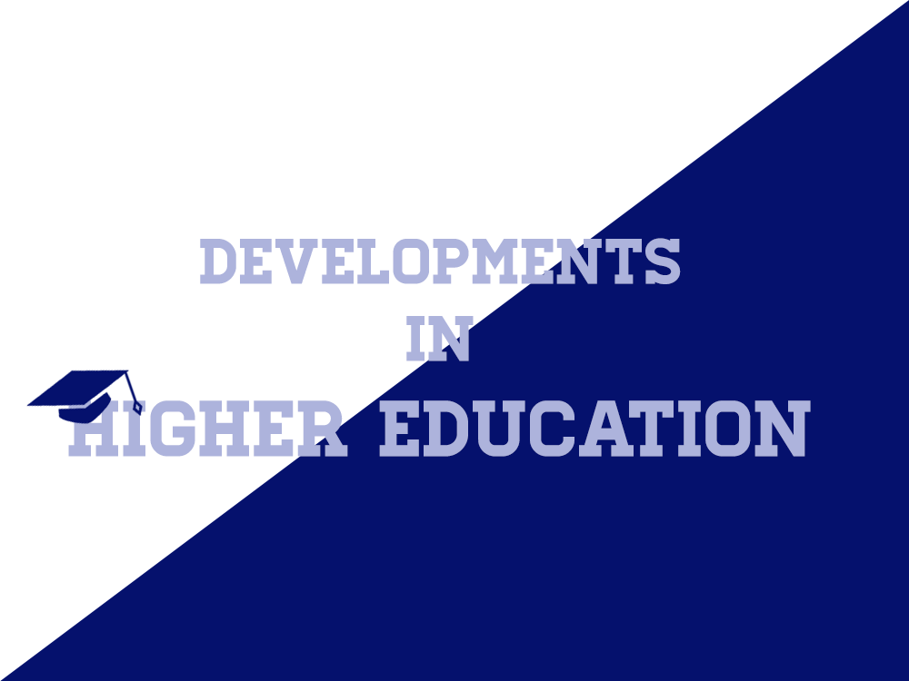 Developments in Higher Education: 12/2