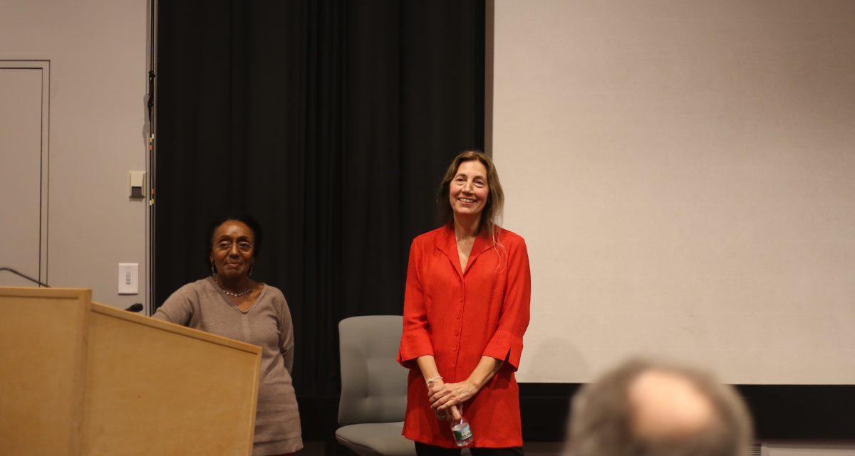 Alexandra Anthony presents her documentary that she filmed for longer than 20 years. | Photo courtesy of Ciara Wardlow '19