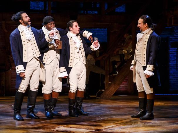 “Hamilton” boasts both a strong and diverse cast. Photo courtesy of Joan Marcus.