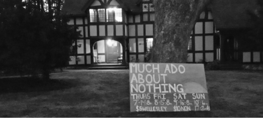 Shakespeare Society is performing the play “Much Ado About Nothing". | Photo courtesy of Zarina Patwa '18, Features Editor