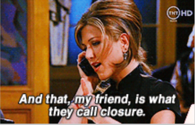 Jennifer Aniston throwing shade at Bradgelina during
her Friends days