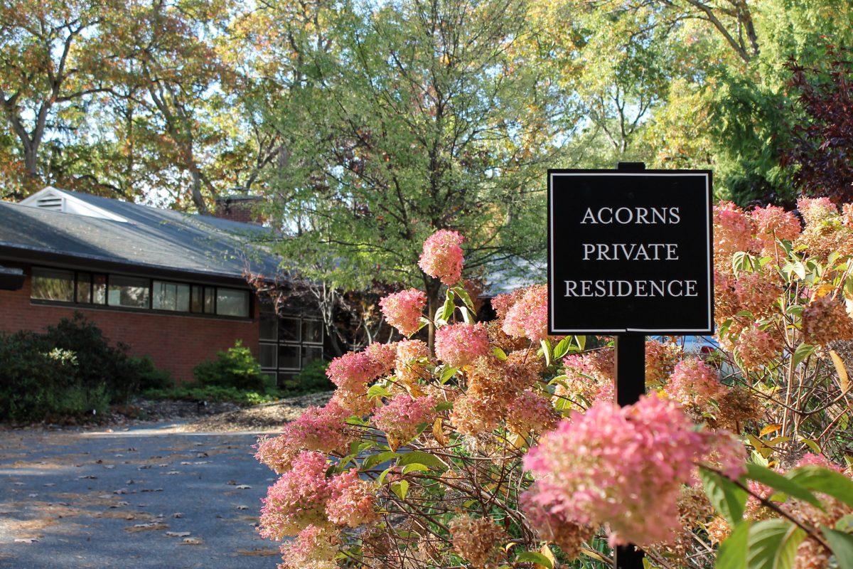 Acorns House is located behind Clapp Library with a lakeside view. | Photo courtesy of Connie Truong '17. 