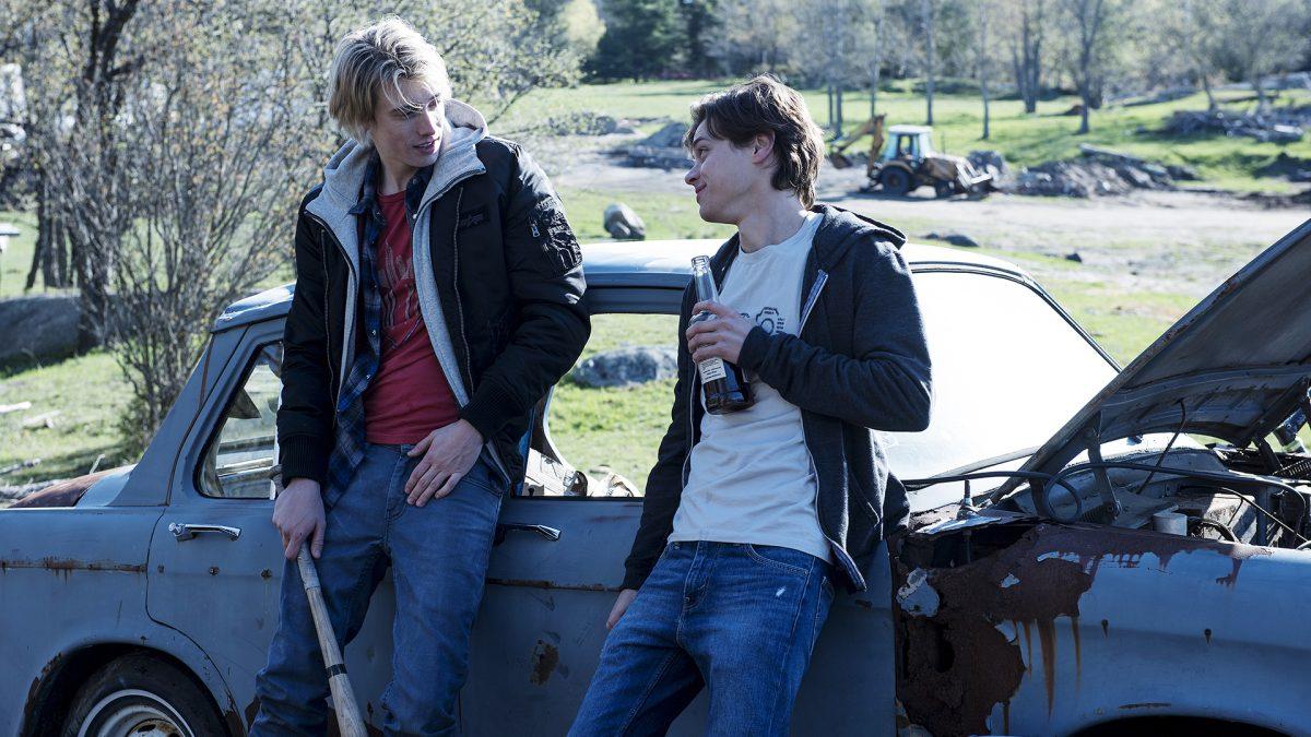 Lukas (James Paxton) and Philip (Tyler Young) in “Eyewitness”
Photo courtesy of USA Network