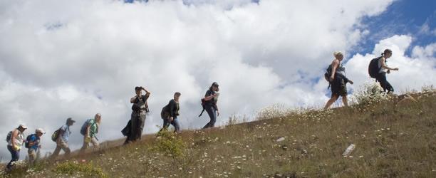 Students attend a trip to New Zealand in 2010. Photo courtesy of Wellesley Geoscience Department