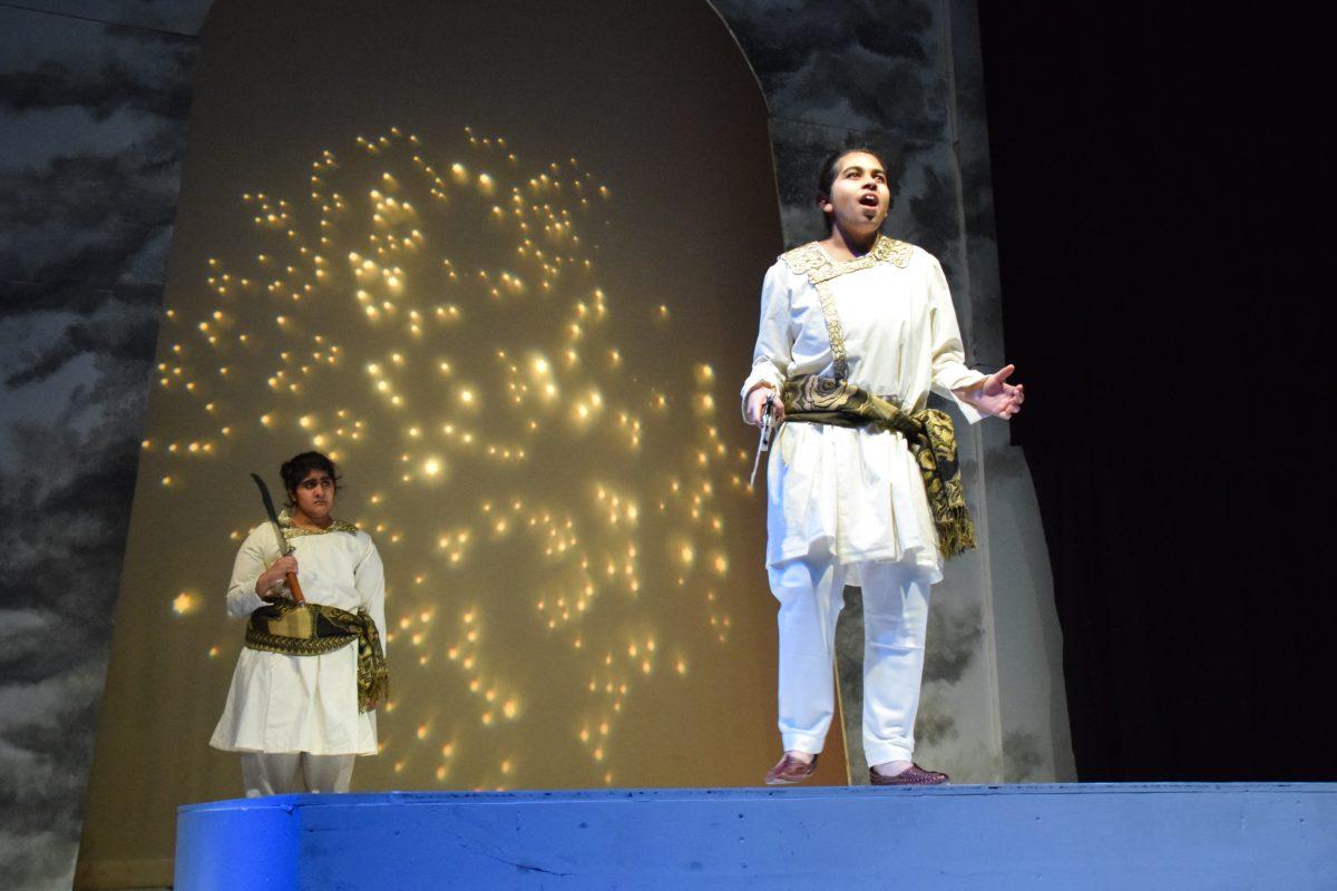 Sabina Unni and Atiya Khan in Rajiv Joseph's "Guards at the Taj"
Photo by Julia Monaco '17