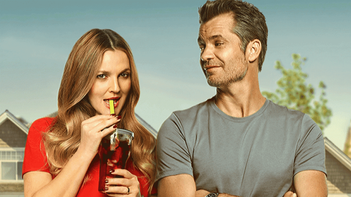 Photo courtesy of Netflix
Sheila (Drew Barrymore) and Joel (Timothy Olyphant) are almost a normal couple