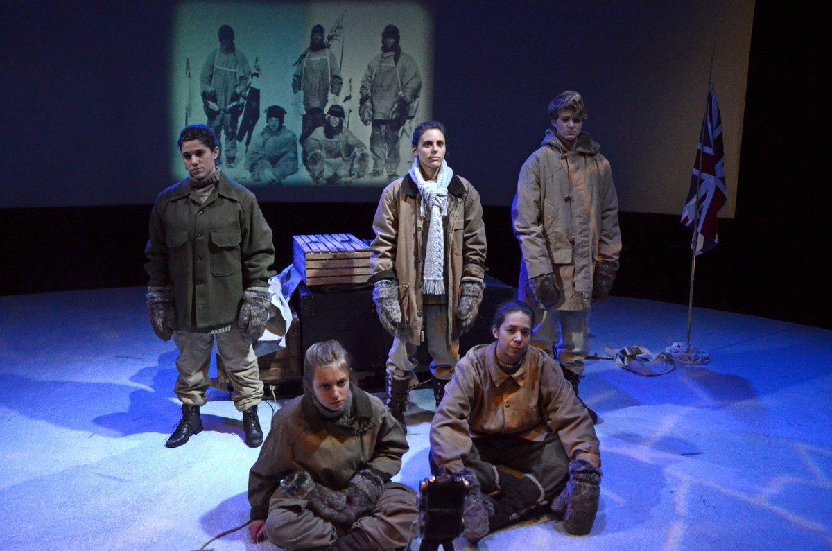 “Terra Nova” tells the story of an ill-fated 1910 Antarctic expedition
Photo courtesy of Wellesley Repertory Theatre