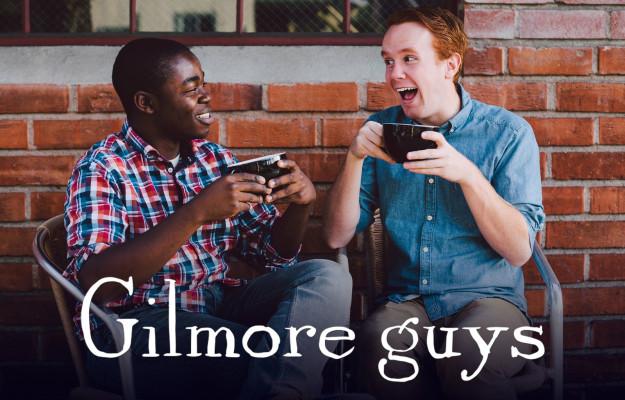 The podcasts “Gilmore Guys” (pictured above), “My Favorite Murder” and “Call Your Girlfriend” have the same conversational format
Photo courtesy of Nick Holmes/Buzzfeed