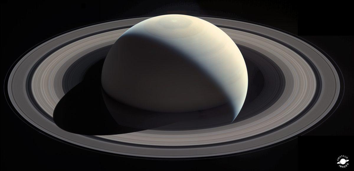 The Cassini spacecraft orbits Saturn
Photo courtesy of NASA