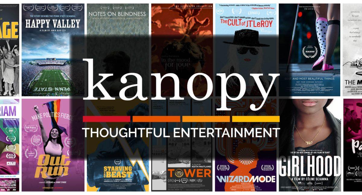 Film streaming service Kanopy is available free to Wellesley students
Photo courtesy of Kanopy