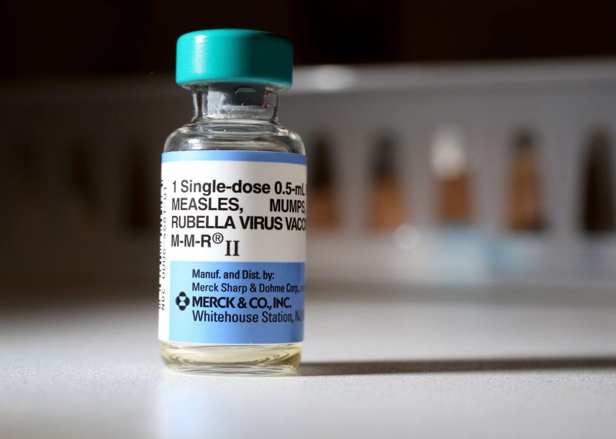 In the past few years, many people have been

diagnosed with mumps even though they received the vaccine
Photo courtesy of Joe Raedle