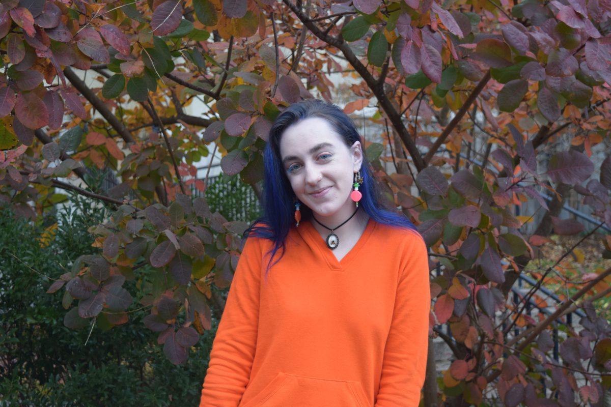 Mila Cuda ’21 is involved in rebuilding the pagan community on campus
Photo by Halle Rubera '19, Contributing Photographer