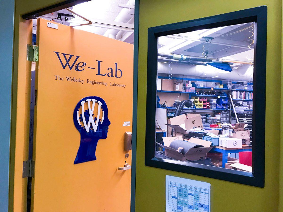 The We-Lab is Wellesley’s engineering laboratory
Photo by Lien Dao '20, Photo Editor