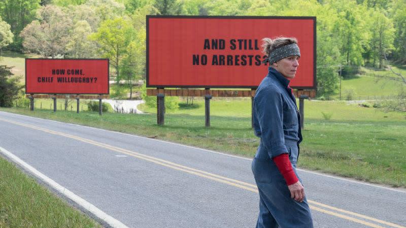 Life imitates art as “Three Billboards Outside Ebbing, Missouri” protest tactic spreads