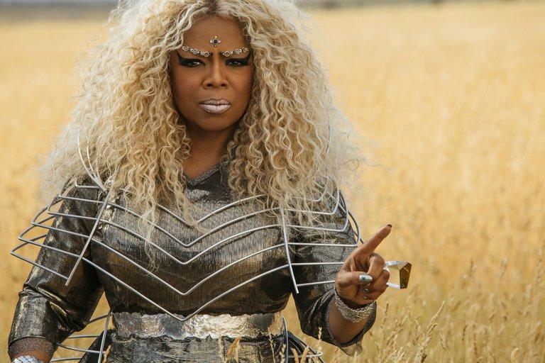 Oprah Winfrey plays Mrs. Which in Disney’s “A Wrinkle in Time,” which also features Storm Reid and Mindy Kaling. Photo courtesy of Atsushi Nishijimadisney, via associated press. 