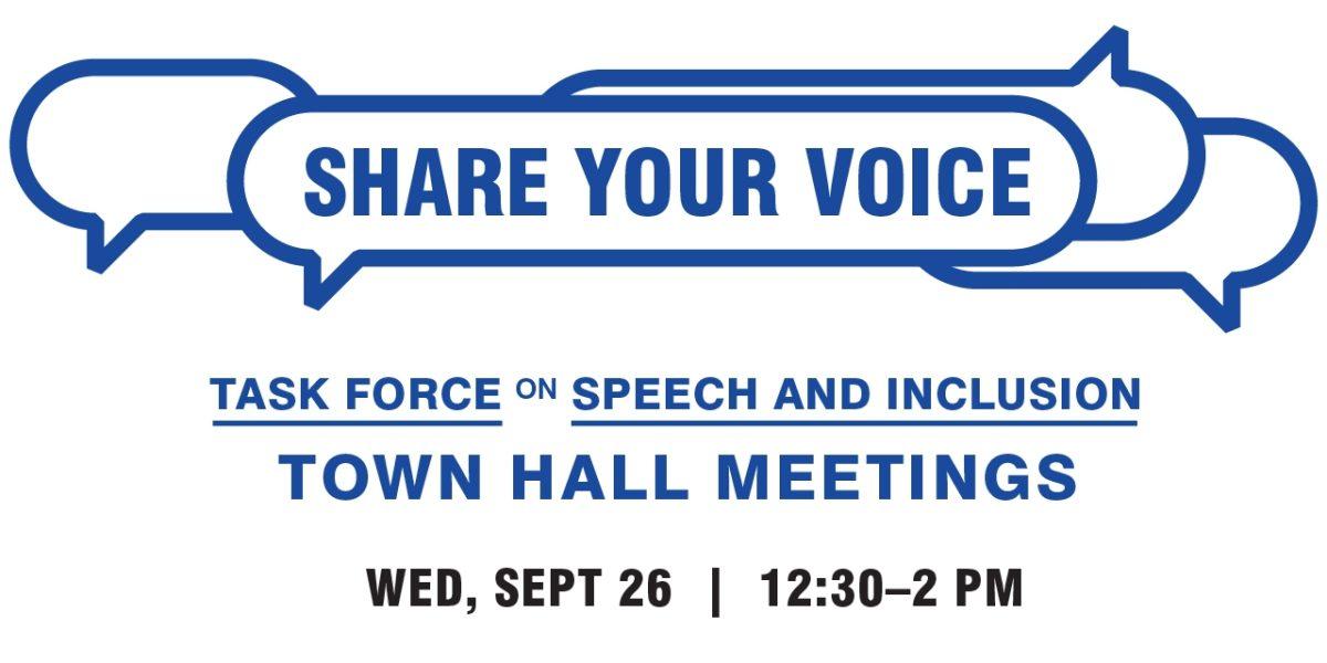 Though students were asked to attend the town hall, few actually showed up Photo Courtesy of Wellesley Task Force on Speech and Inclusion