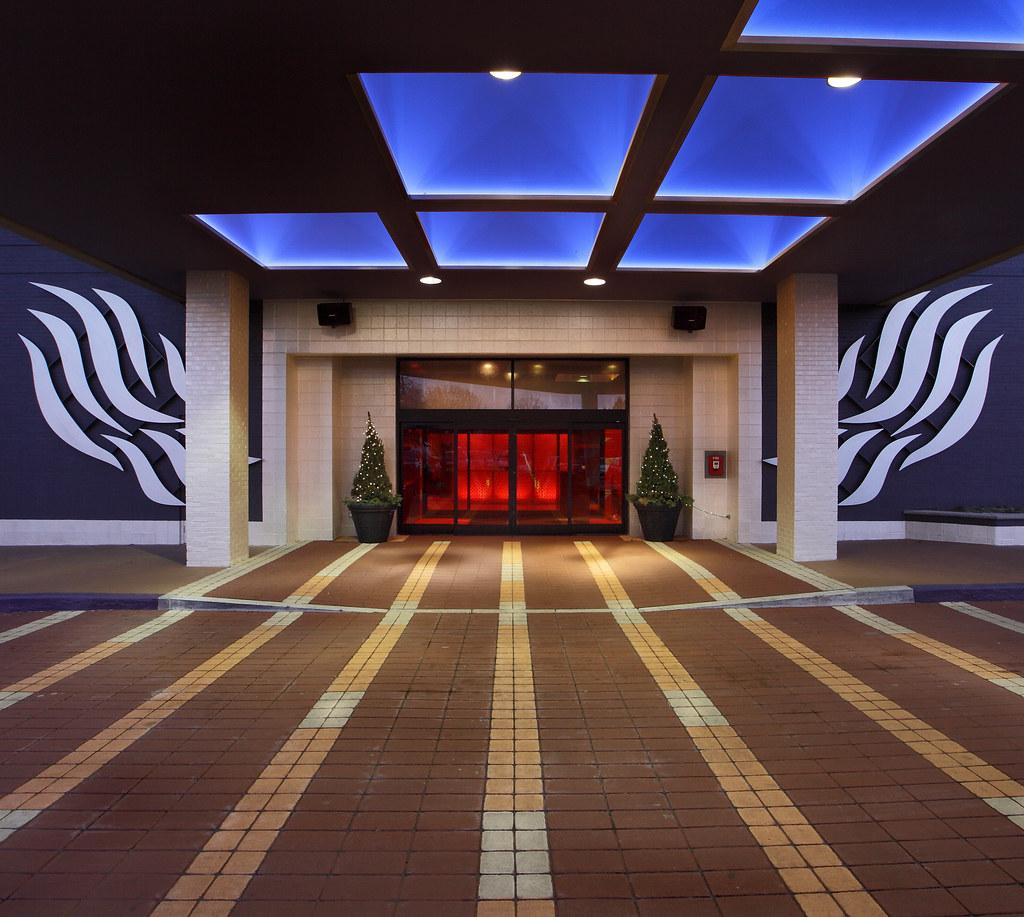 Entrance to the Verve Hotel in Natick