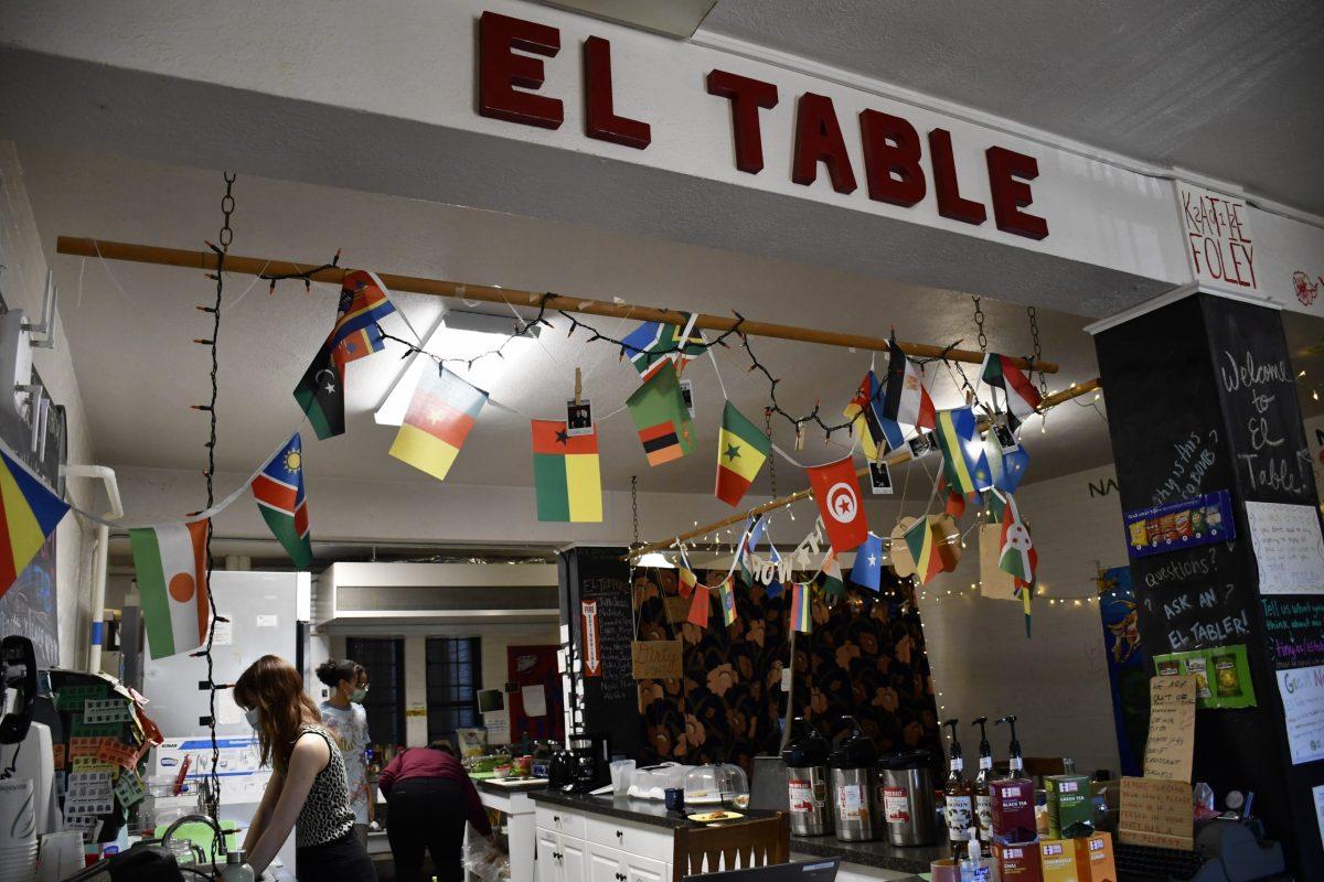 The El Table signage inside the co-op. Photo courtesy of Hannah Hirsch