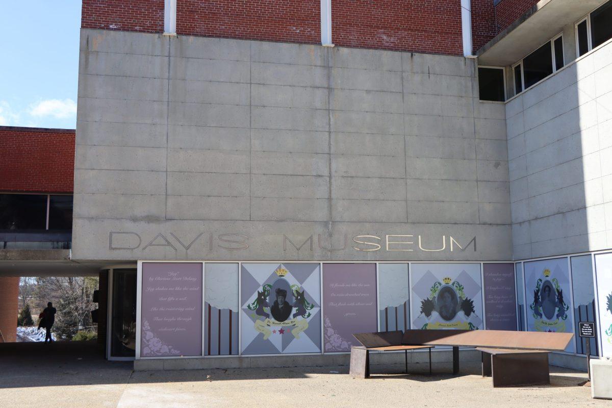 The front page of the Davis Museum. Photo courtesy of Serena Chan.