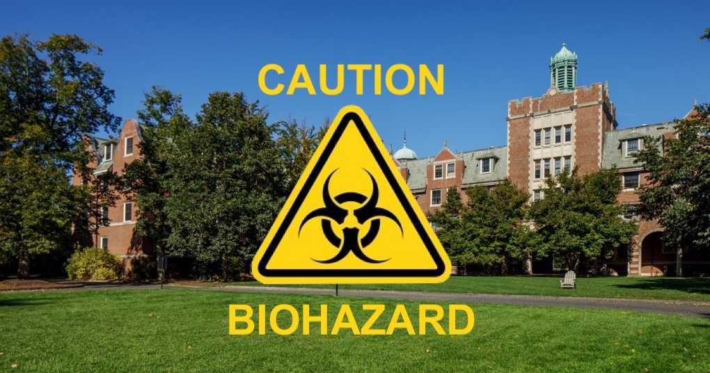 Cazenove Hall is a biohazard. Courtesy of Rebecca Birnbach.