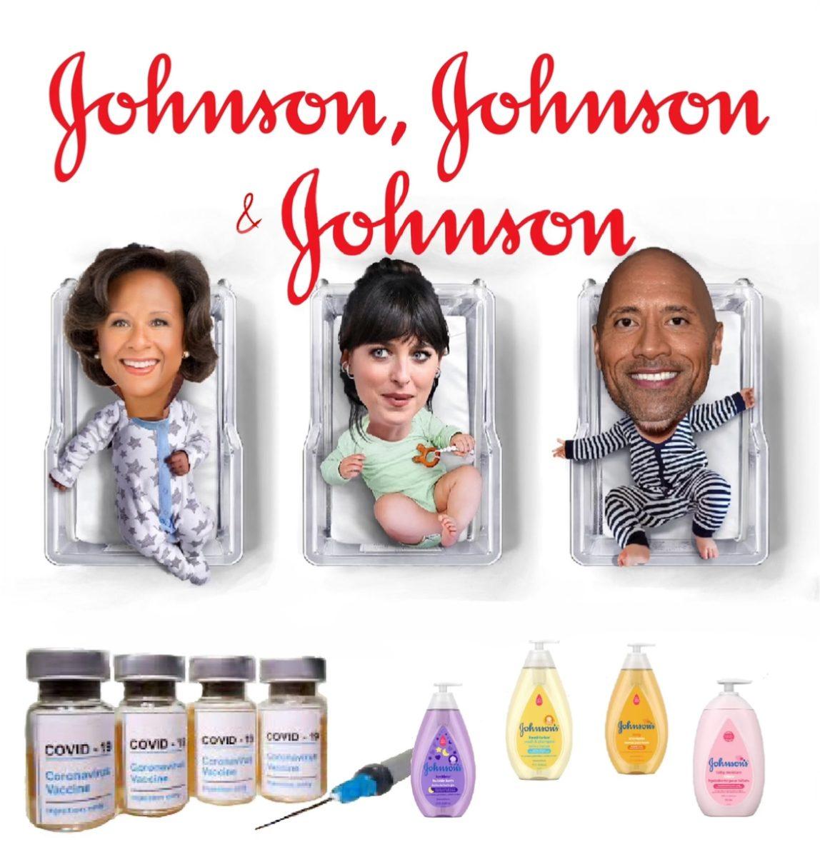 Johnson, Johnson, & Johnson. Graphic by Rebecca Birnbach