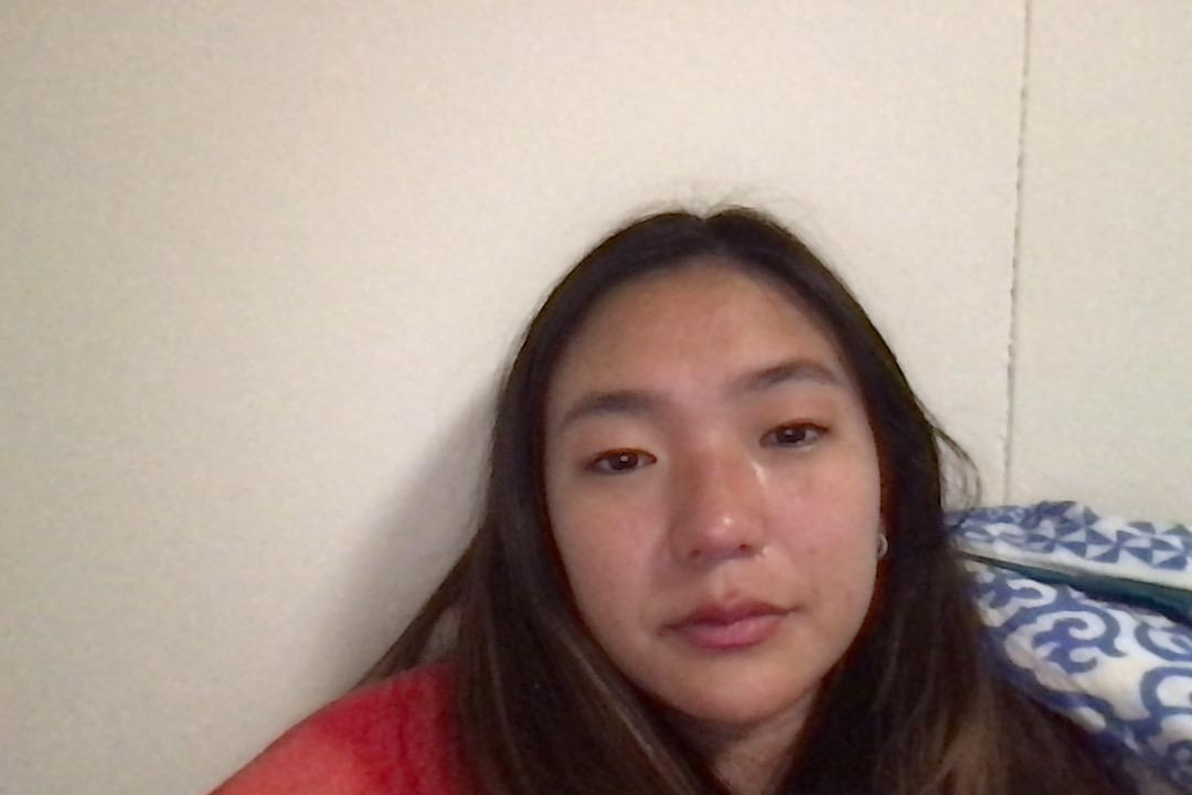 A very sad Wellesley student. Graphic is Eleanor Ahn