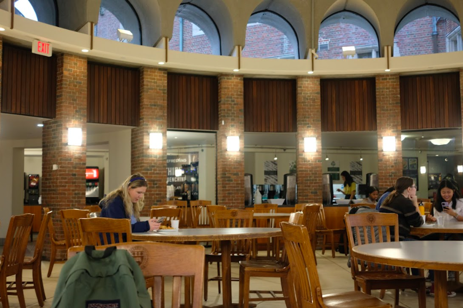 Stone-Davis Dining Hall.