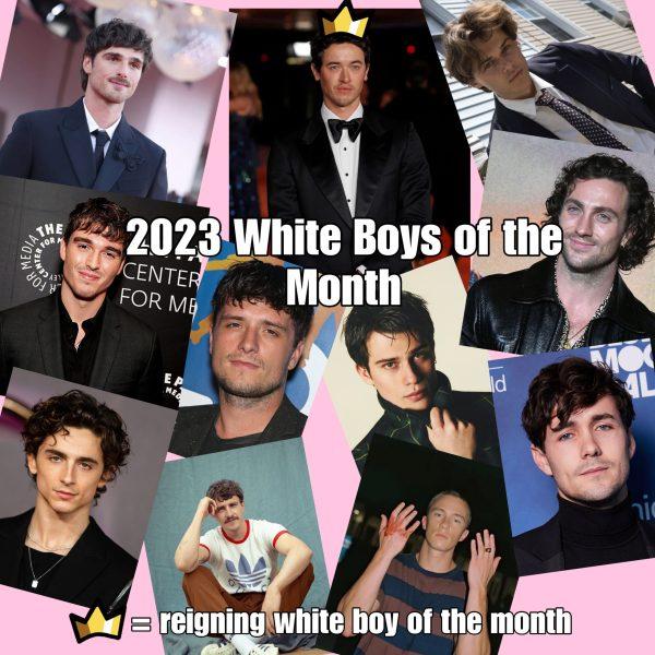 Who's your favorite white boy? Graphic Courtesy of Cheynie Singleton.