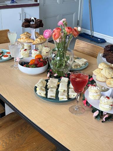 Afternoon tea spread. 
Photo Courtesy of Teesta Kasargod. 