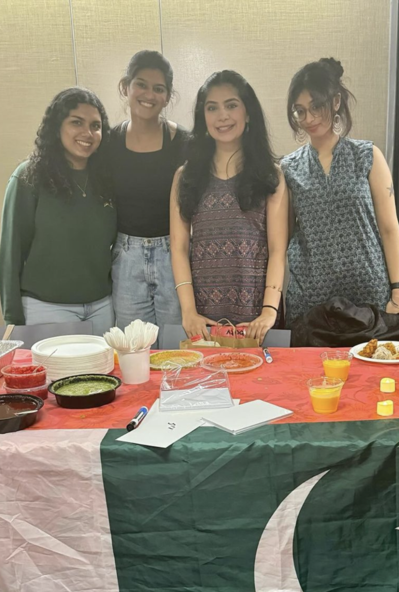 Pakistani Student Association's table at A Night in Asia. Photo courtesy of @wellesley_psa on Instagram.